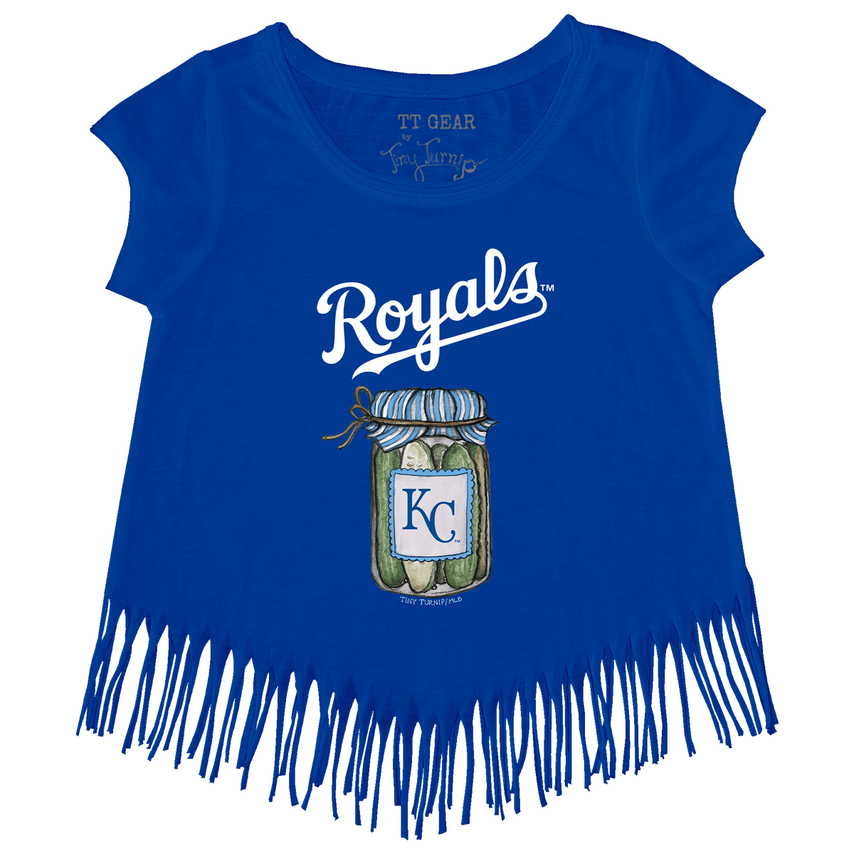 Kansas City Royals Pickle Jar Fringe Tee