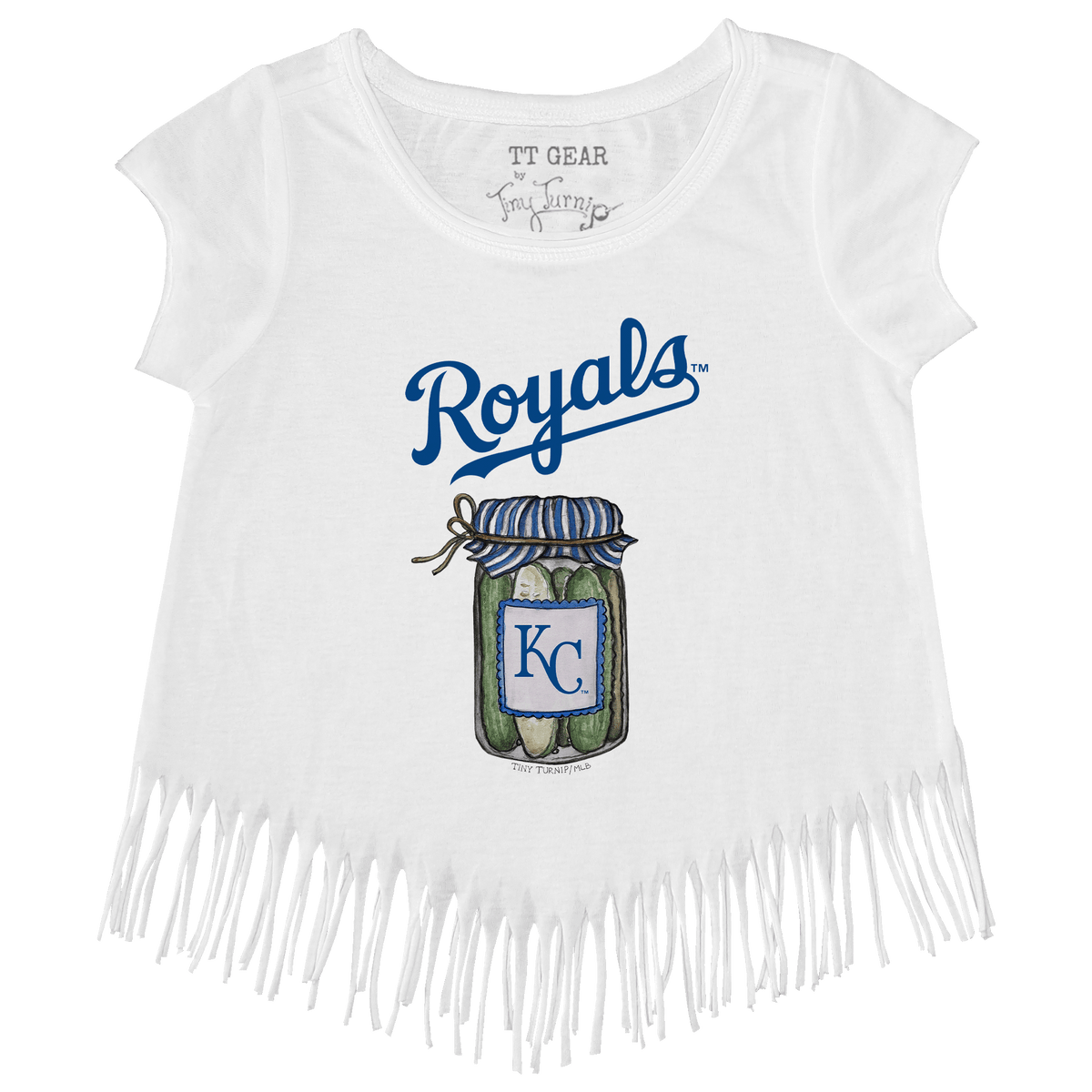 Kansas City Royals Pickle Jar Fringe Tee