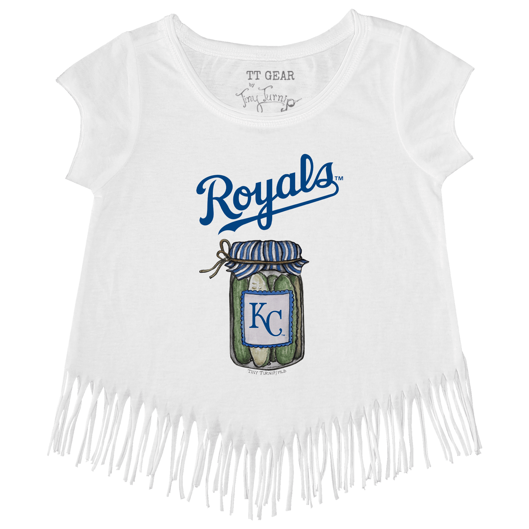 Kansas City Royals Pickle Jar Fringe Tee