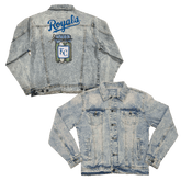 Kansas City Royals Pickle Jar Boyfriend Denim Jacket