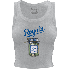 Kansas City Royals Pickle Jar Crop Tank