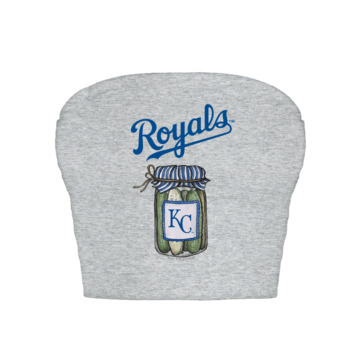 Kansas City Royals Pickle Jar Crop Tube Top