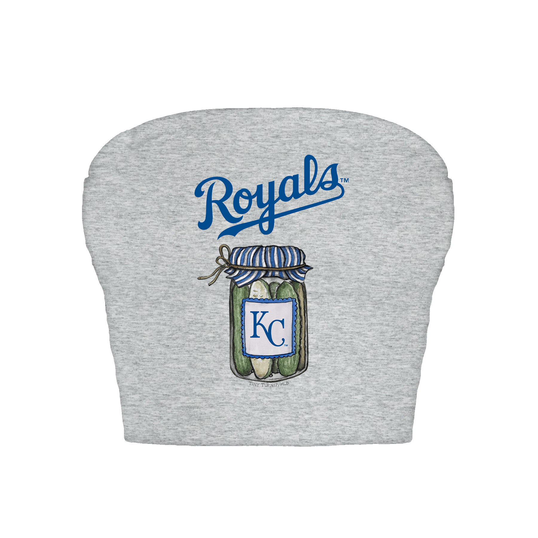Kansas City Royals Pickle Jar Crop Tube Top