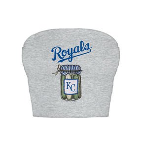 Kansas City Royals Pickle Jar Crop Tube Top