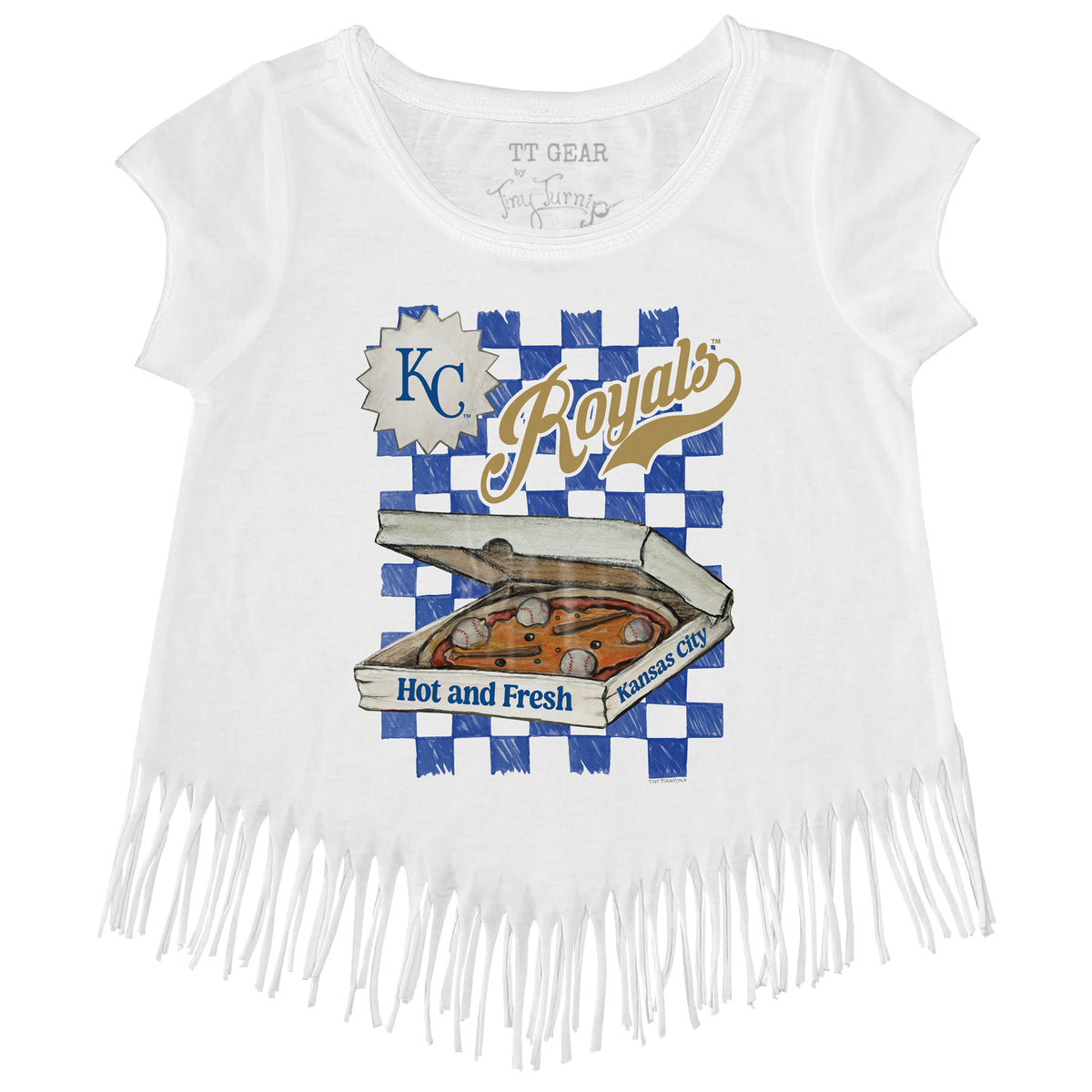 Kansas City Royals Pizza Fringe Tee