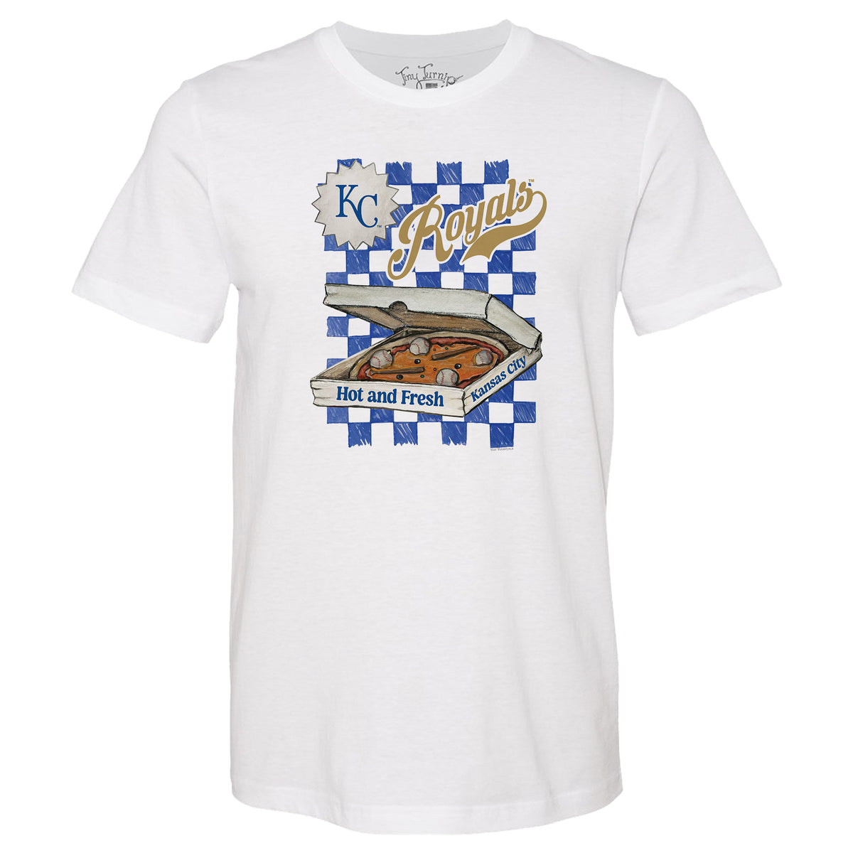 Kansas City Royals Pizza Tee Shirt