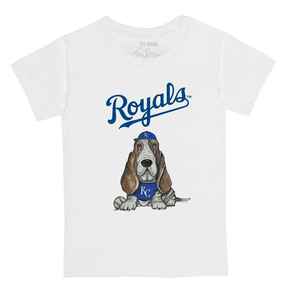 Kansas City Royals Puddy Kid's Tee Shirt - Tiny Turnip