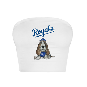 Kansas City Royals Puddy Crop Tube Top
