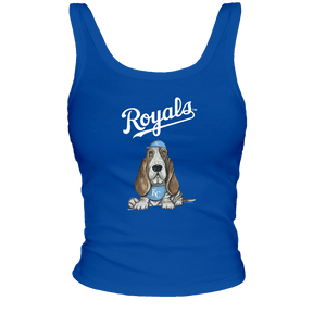 Kansas City Royals Puddy Ribbed Tank - Tiny Turnip