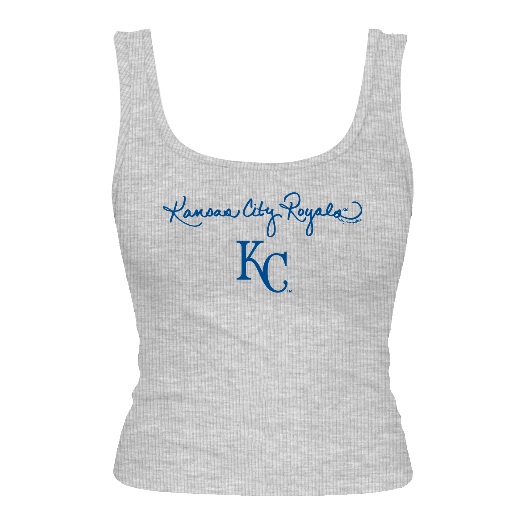 Kansas City Royals Logo Script Emmy Tank