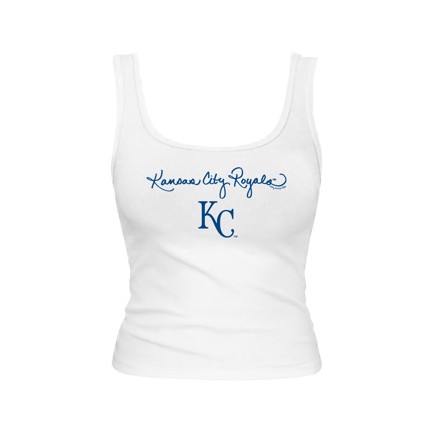 Kansas City Royals Logo Script Emmy Tank