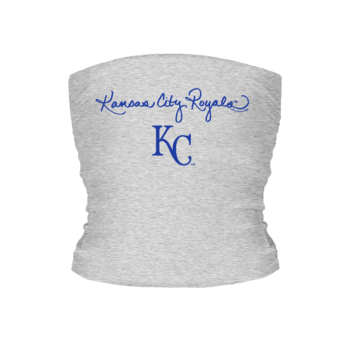 Kansas City Royals Logo Script Tube Top - Tiny Turnip