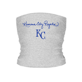 Kansas City Royals Logo Script Tube Top - Tiny Turnip