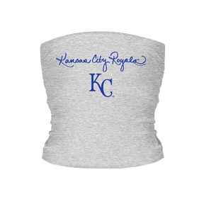 Kansas City Royals Logo Script Tube Top - Tiny Turnip