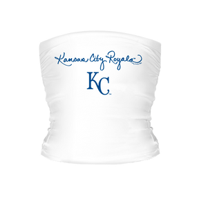 Kansas City Royals Logo Script Tube Top - Tiny Turnip