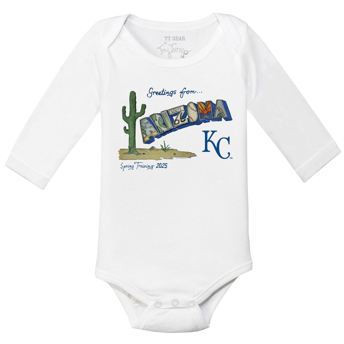 Kansas City Royals Spring Training 2025 Long Sleeve Snapper