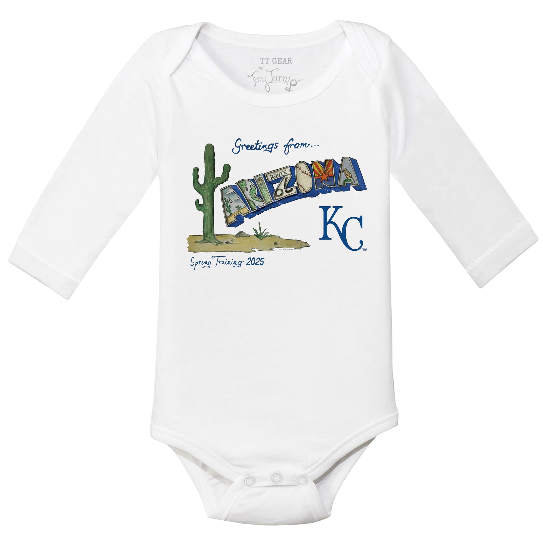 Kansas City Royals Spring Training 2025 Long Sleeve Snapper