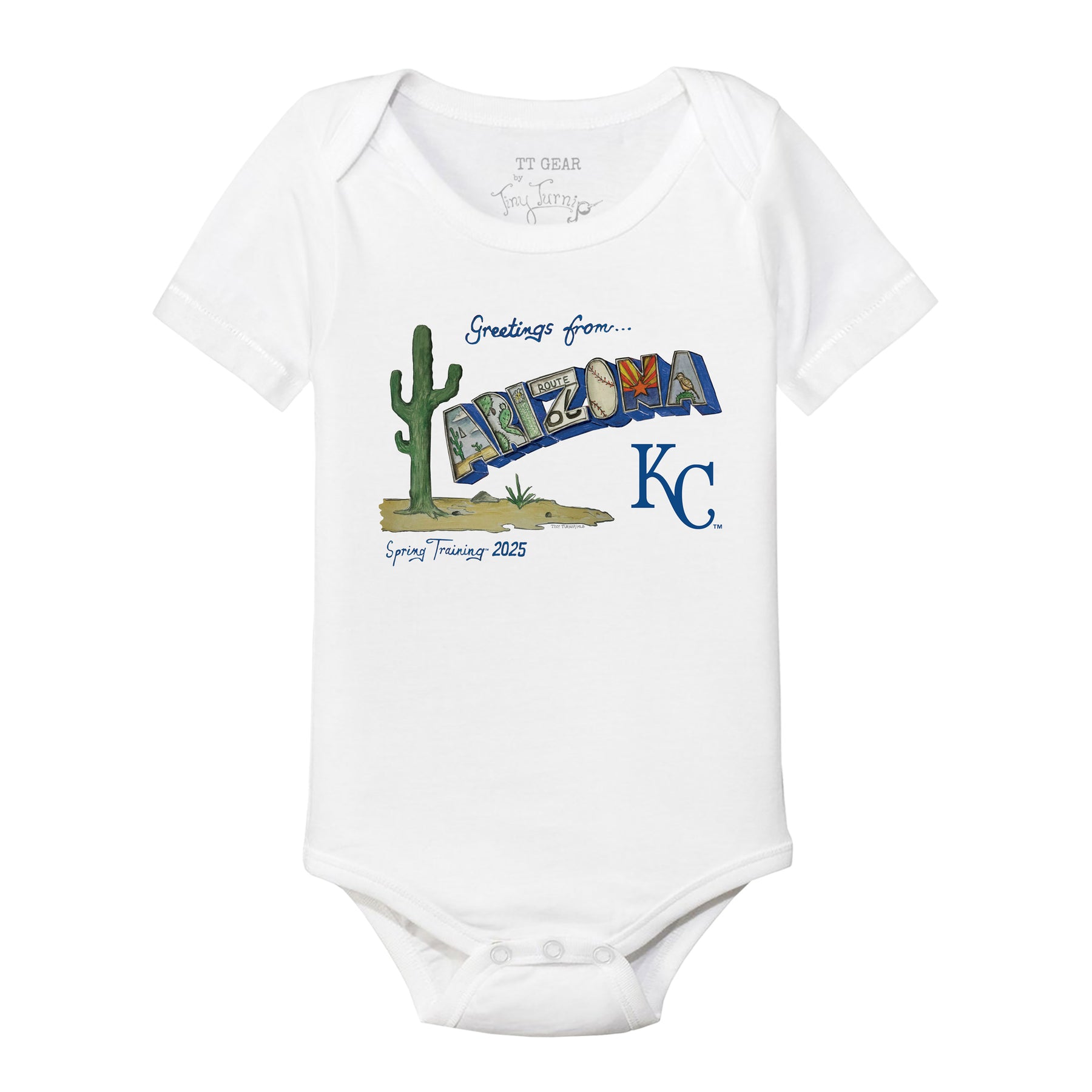 Kansas City Royals Spring Training 2025 Short Sleeve Snapper