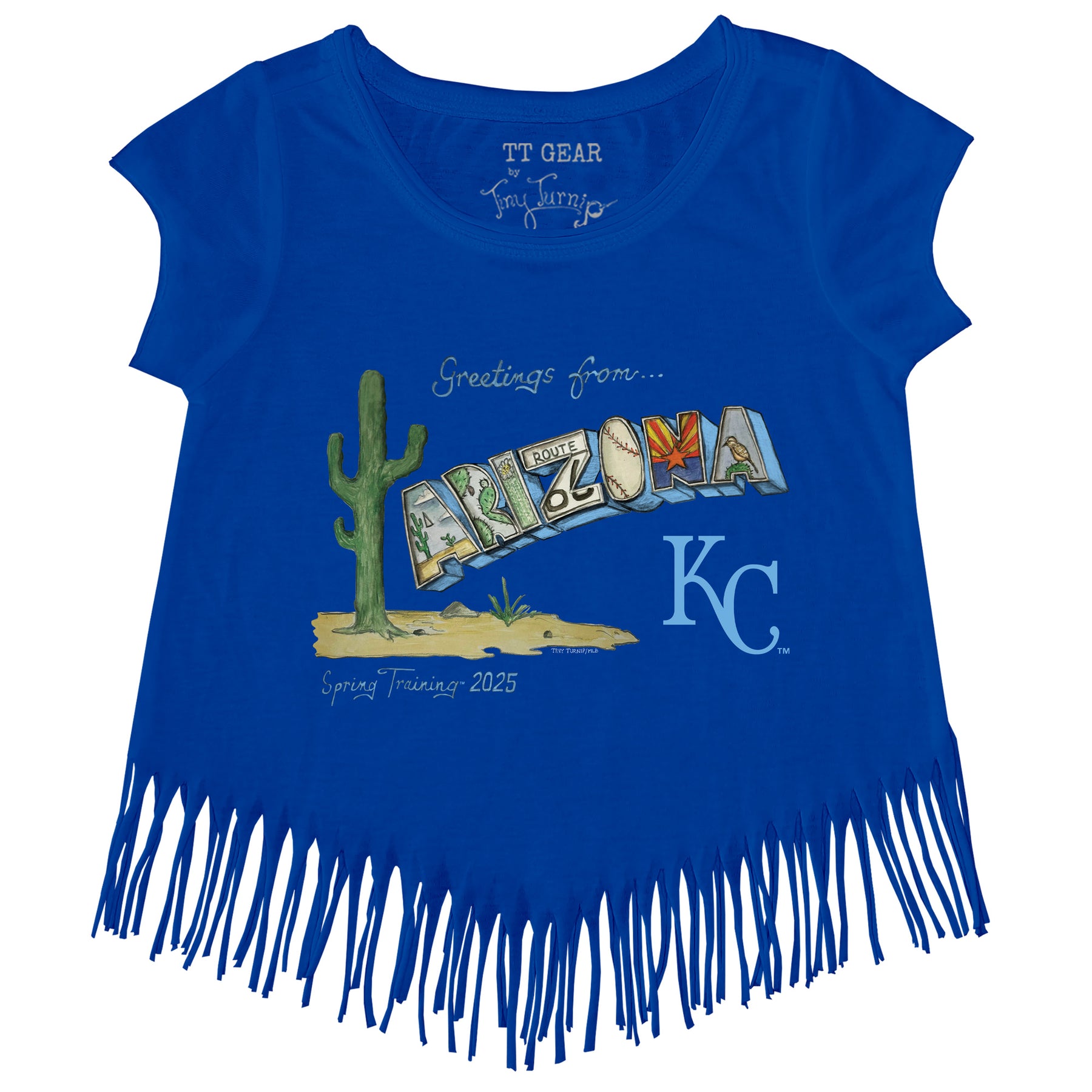 Kansas City Royals Spring Training 2025 Fringe Tee