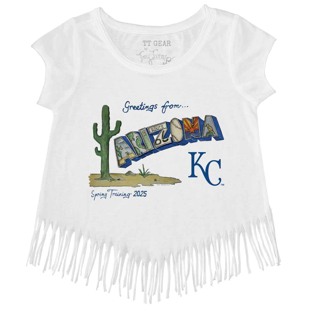 Kansas City Royals Spring Training 2025 Fringe Tee