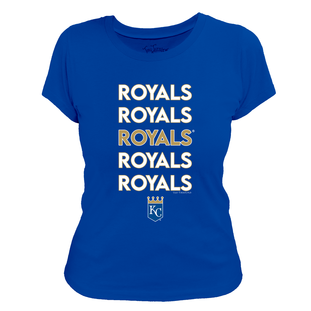 Kansas City Royals Stacked Tee Shirt