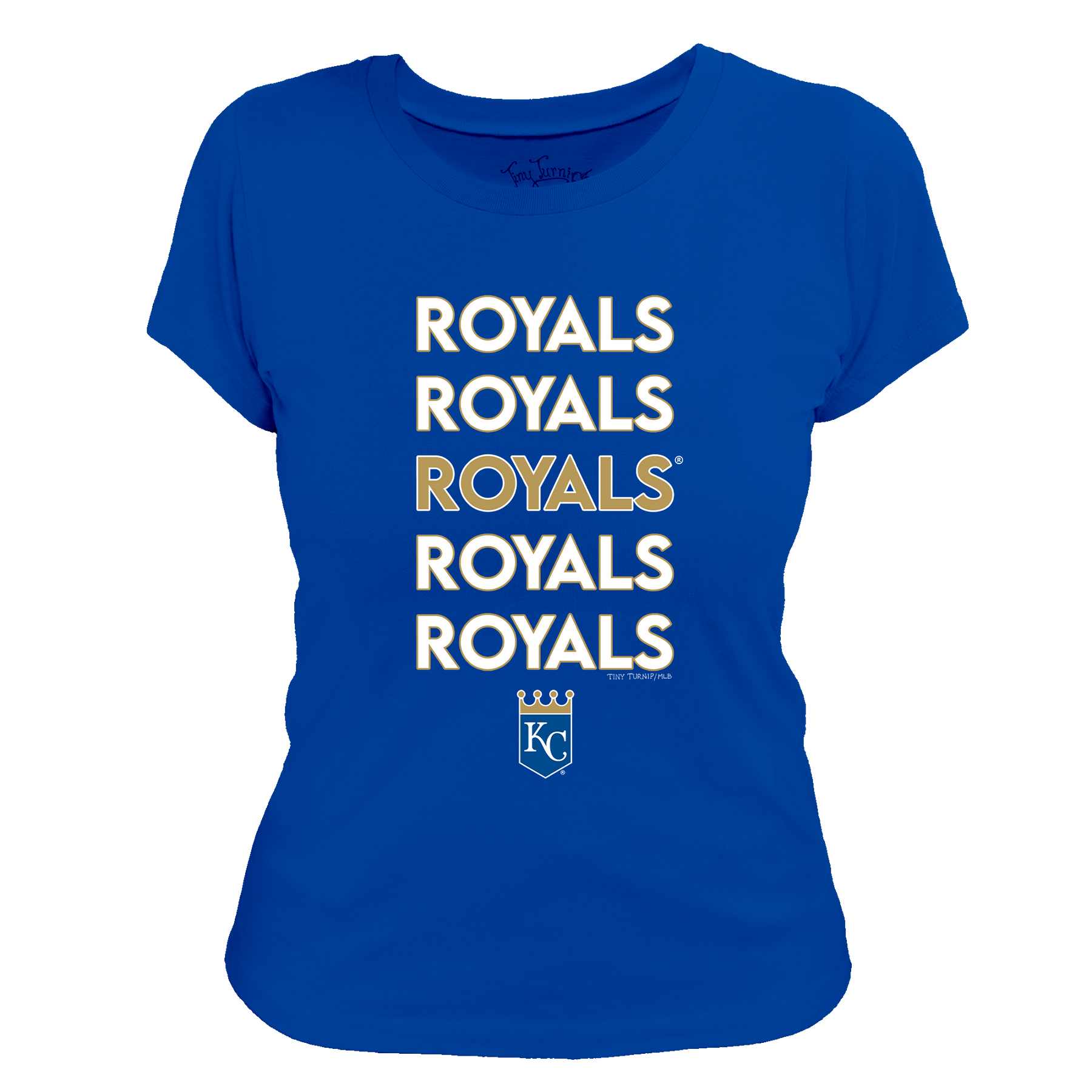 Kansas City Royals Stacked Tee Shirt
