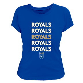 Kansas City Royals Stacked Tee Shirt