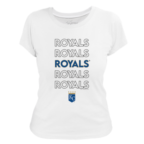 Kansas City Royals Stacked Tee Shirt
