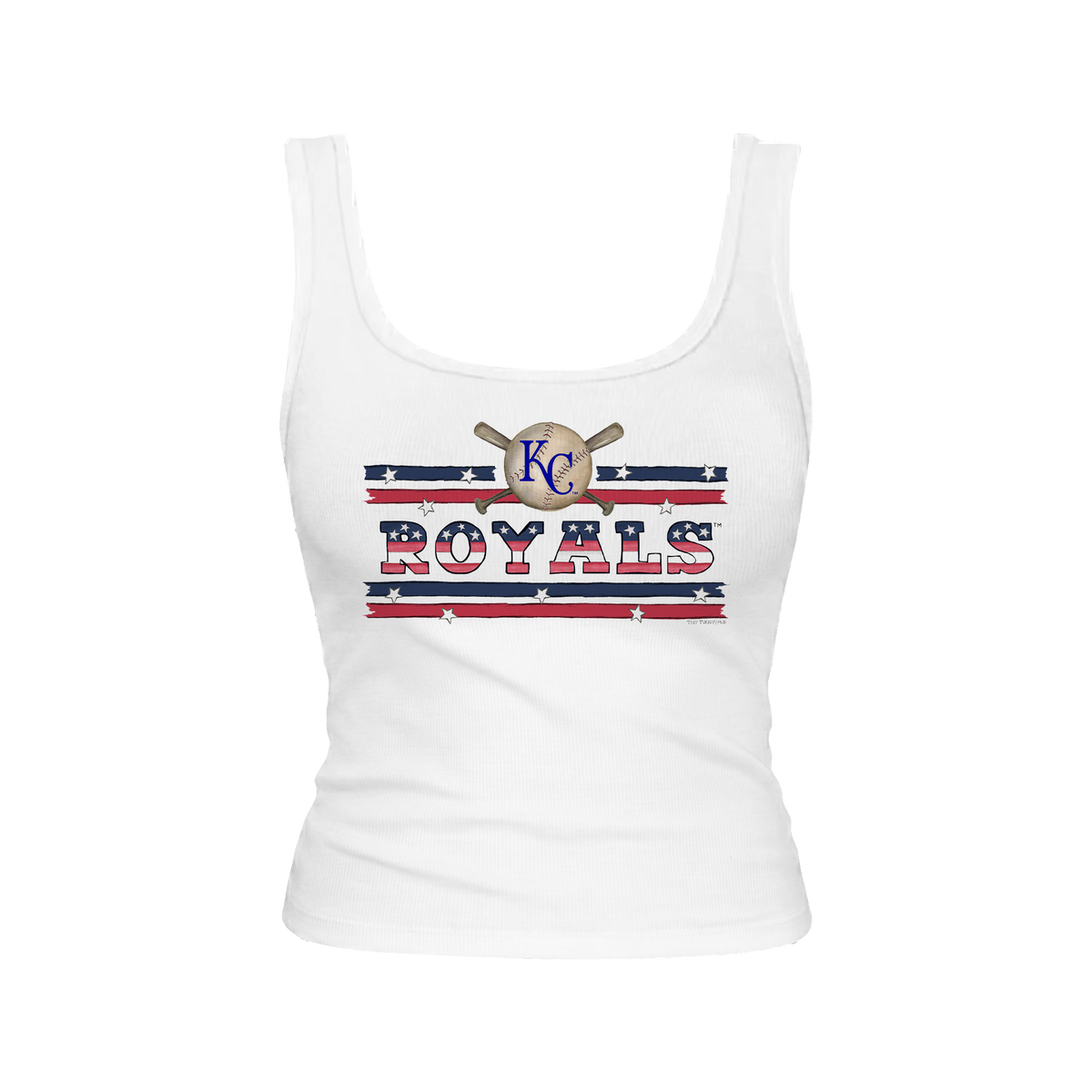 Kansas City Royals Stars and Stripes Emmy Tank