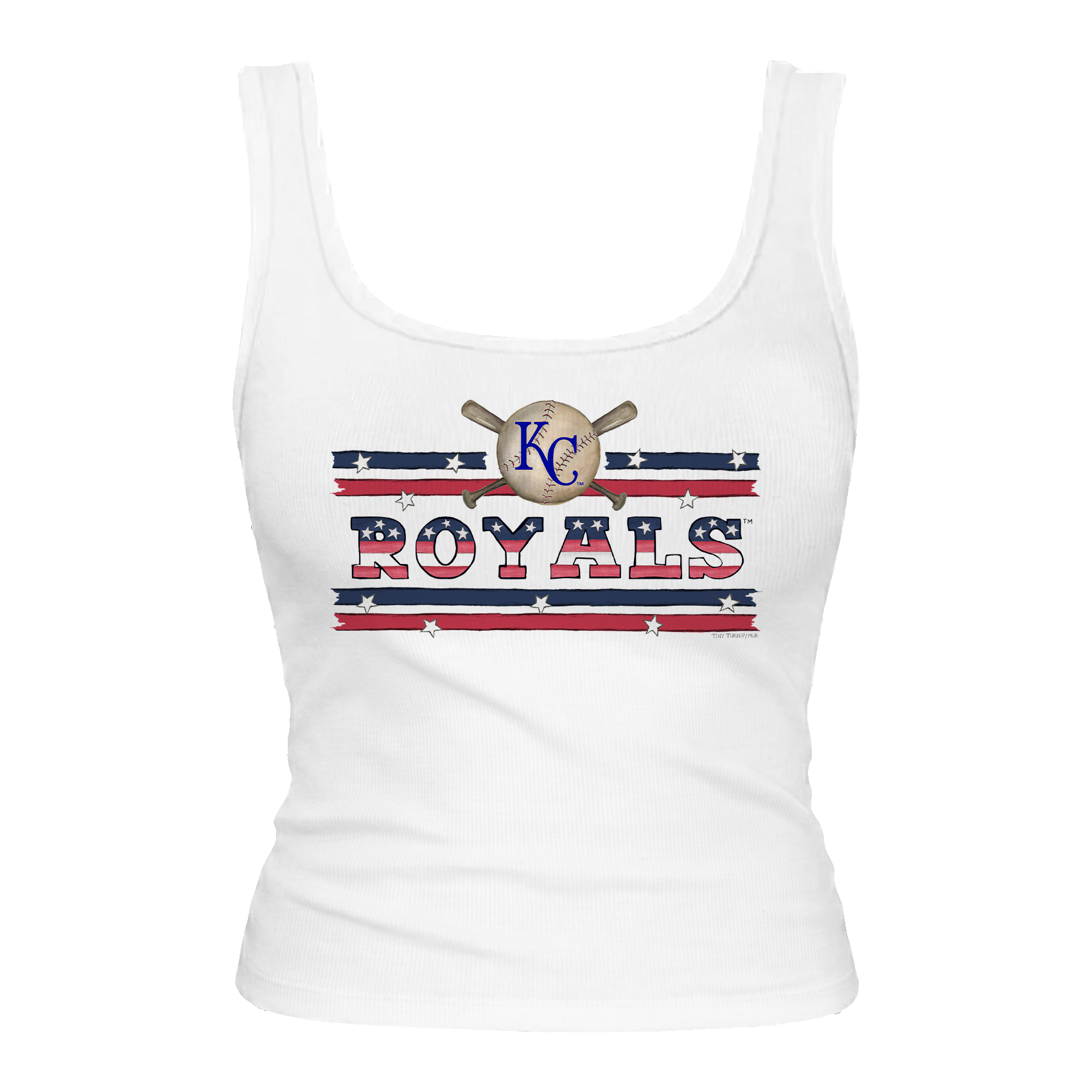 Kansas City Royals Stars and Stripes Emmy Tank