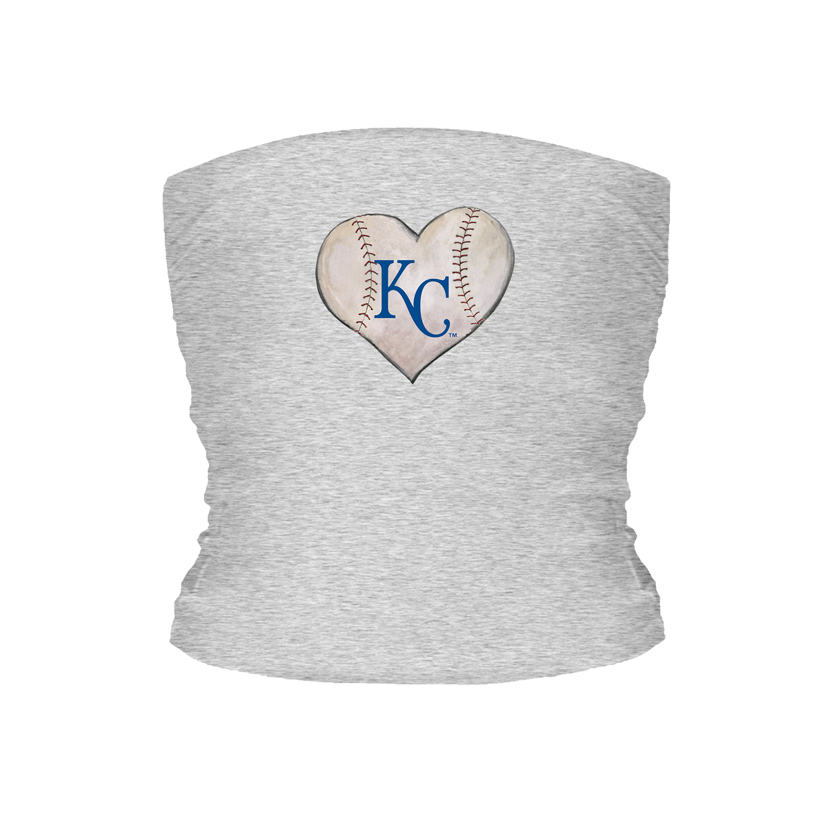 Kansas City Royals Stitched Heart Tube Top - Tiny Turnip
