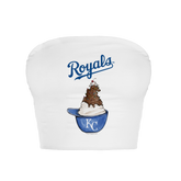 Kansas City Royals Sundae Helmet Crop Tube Top