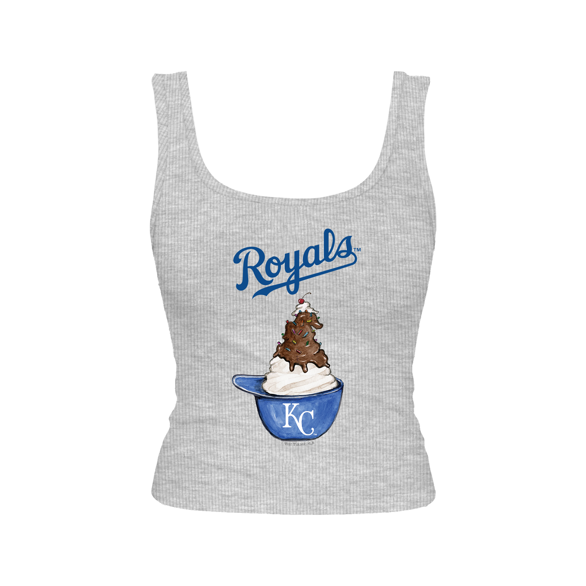 Kansas City Royals Sundae Helmet Emmy Tank