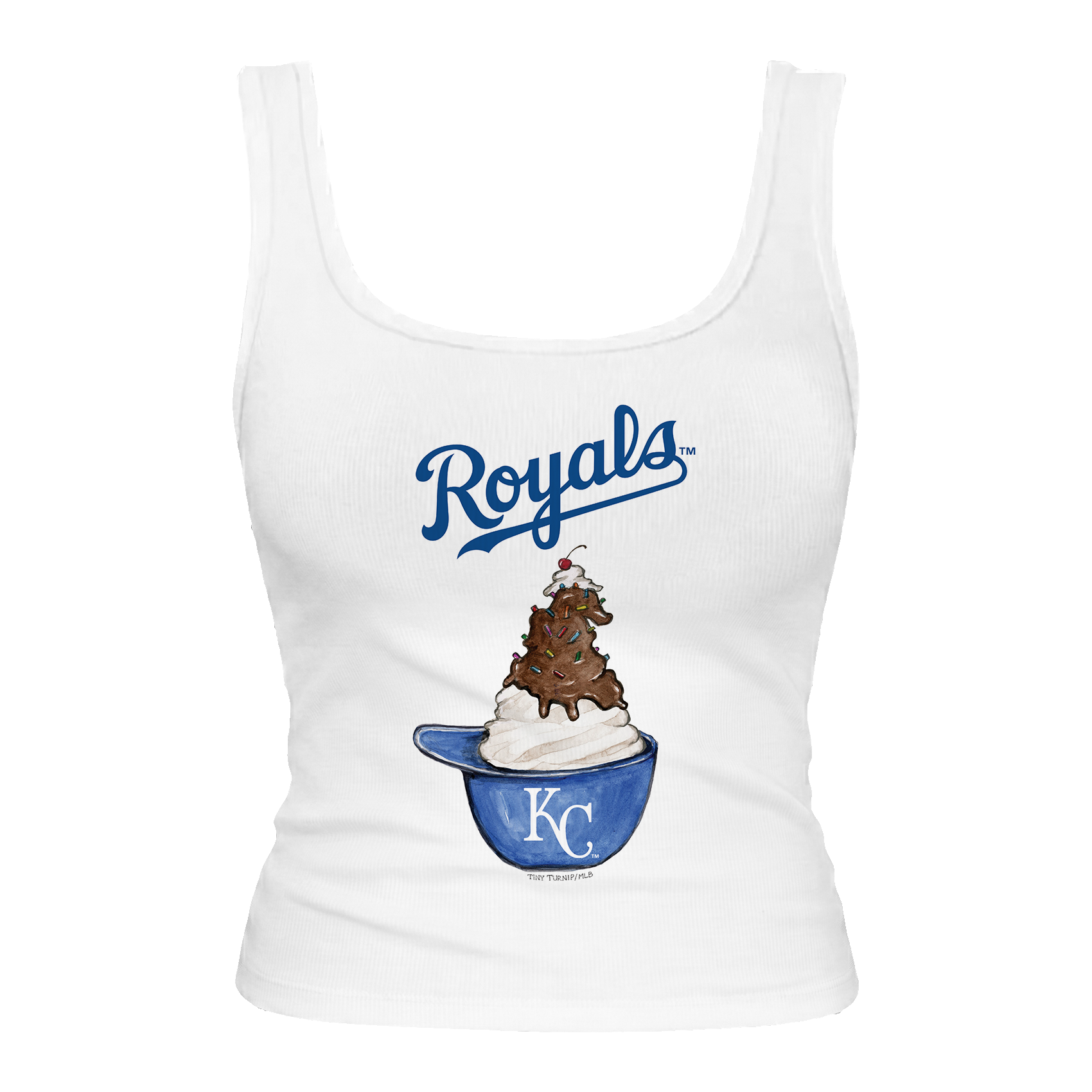 Kansas City Royals Sundae Helmet Emmy Tank