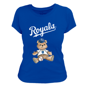 Kansas City Royals Boy Teddy Women's Tee Shirt