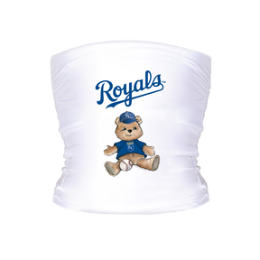 Kansas City Royals Teddy Tube Top - Tiny Turnip