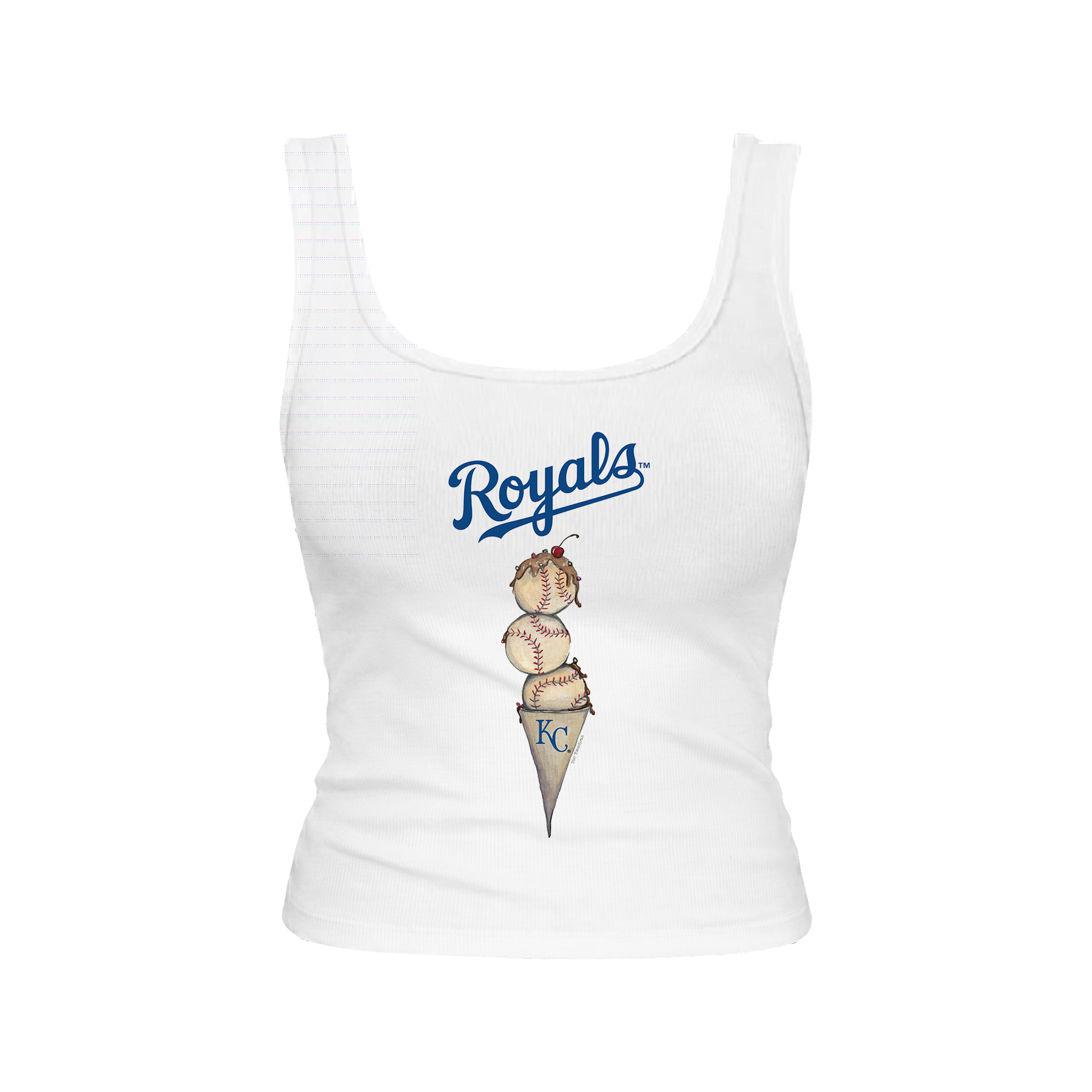 Kansas City Royals Triple Scoop Emmy Tank