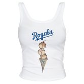 Kansas City Royals Triple Scoop Ribbed Tank - Tiny Turnip