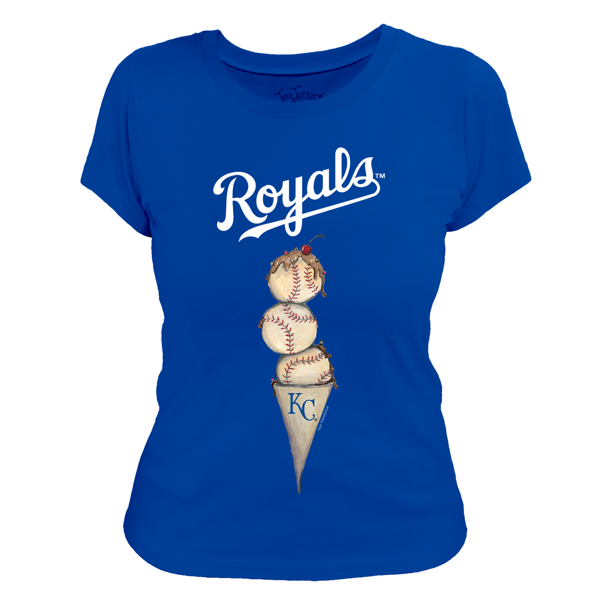 Kansas City Royals Triple Scoop Women's Tee Shirt