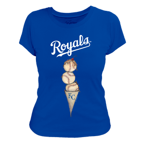 Kansas City Royals Triple Scoop Women's Tee Shirt