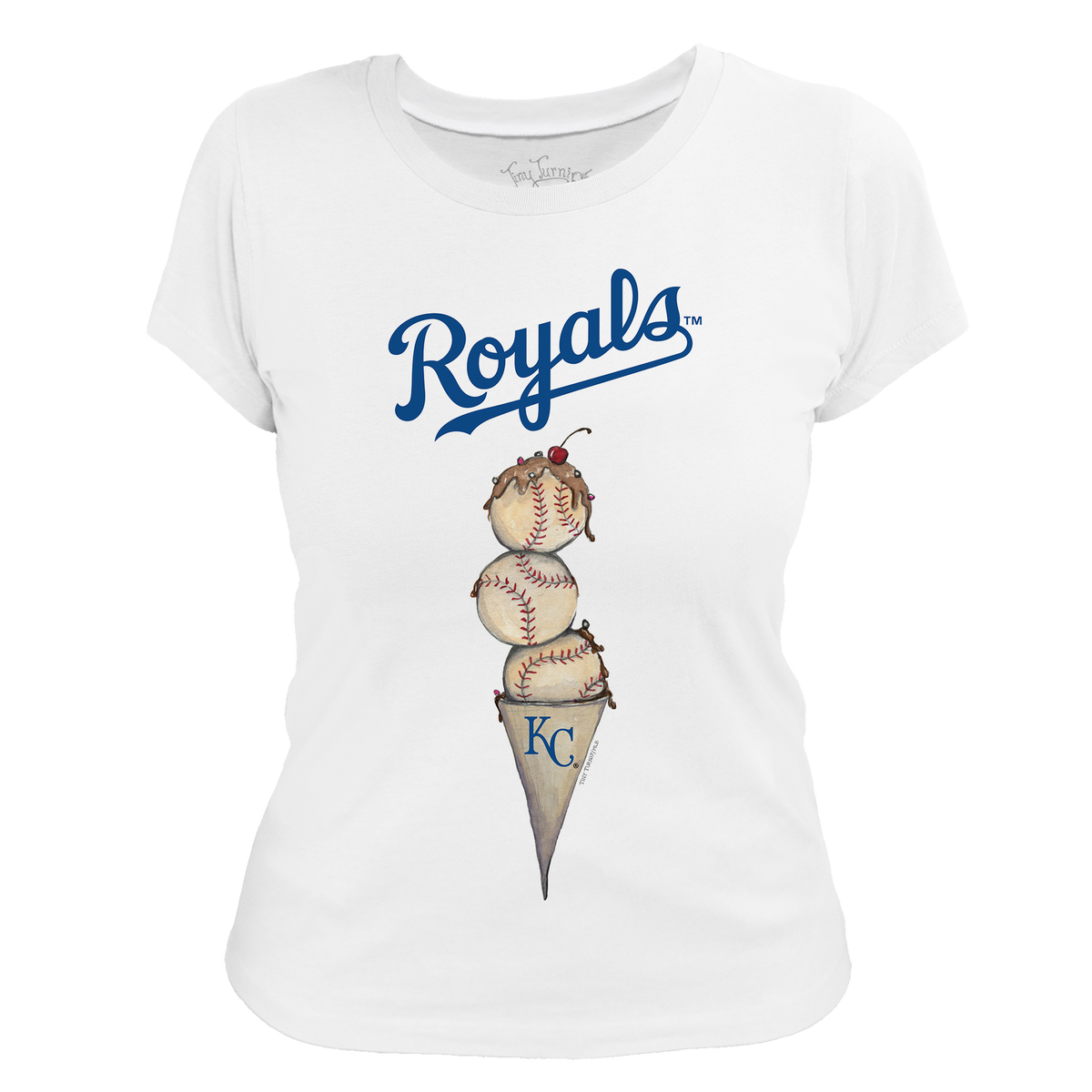 Kansas City Royals Triple Scoop Women's Tee Shirt