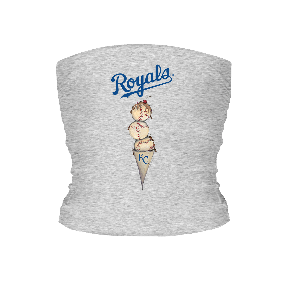 Kansas City Royals Triple Scoop Tube Top