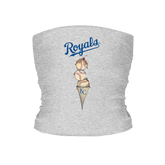 Kansas City Royals Triple Scoop Tube Top
