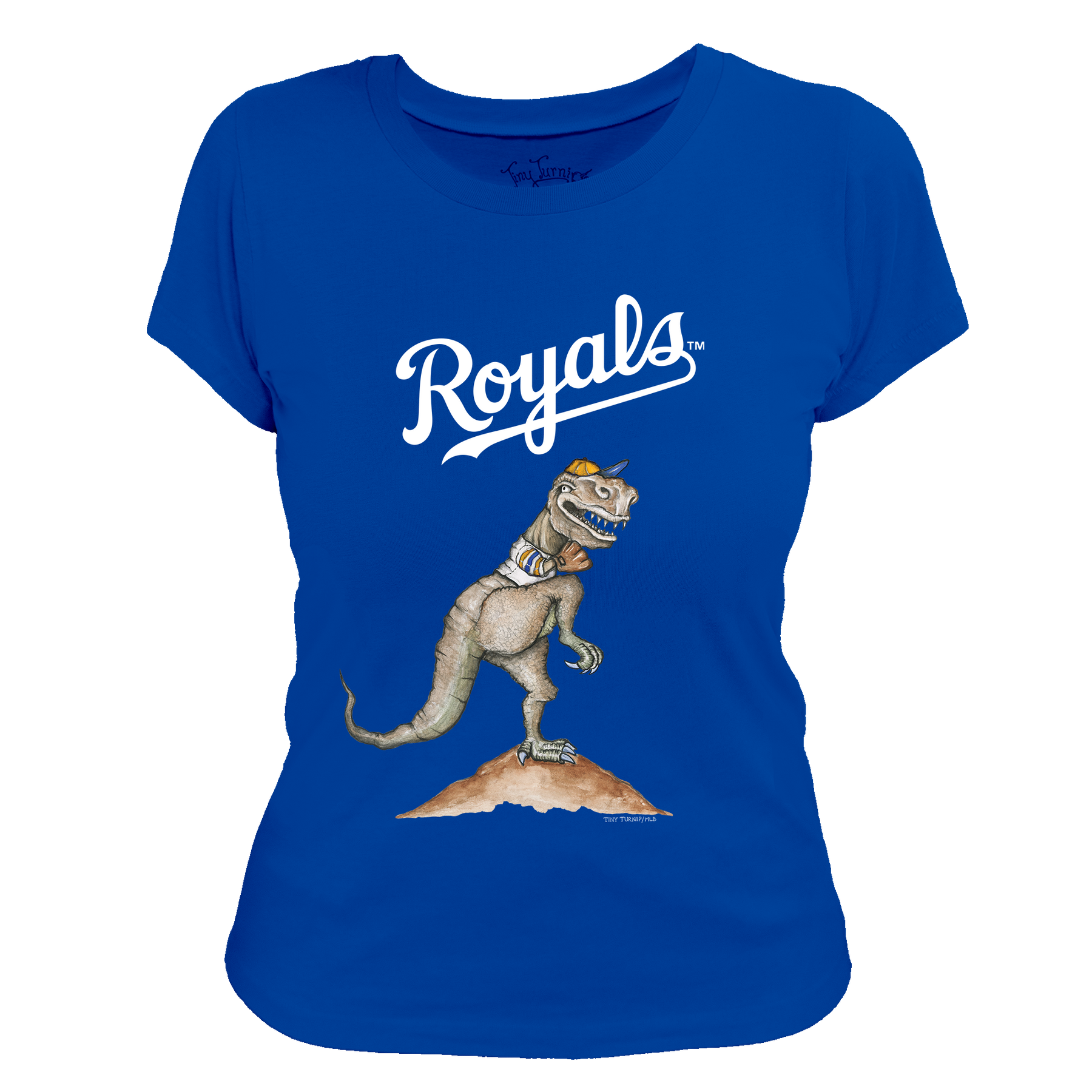Kansas City Royals TT Rex Tee Shirt - Tiny Turnip
