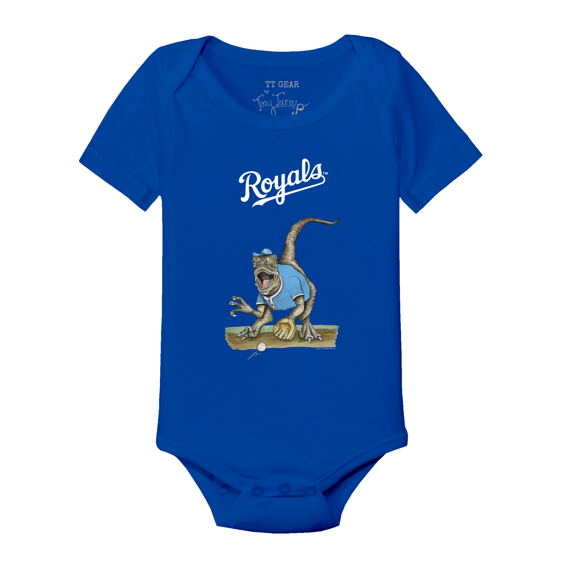 Kansas City Royals Velociraptor Short Sleeve Snapper