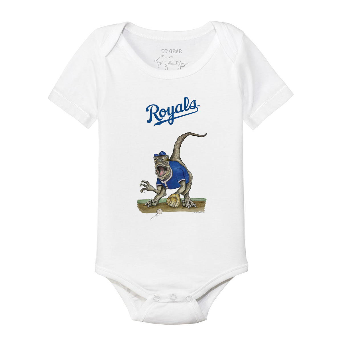 Kansas City Royals Velociraptor Short Sleeve Snapper