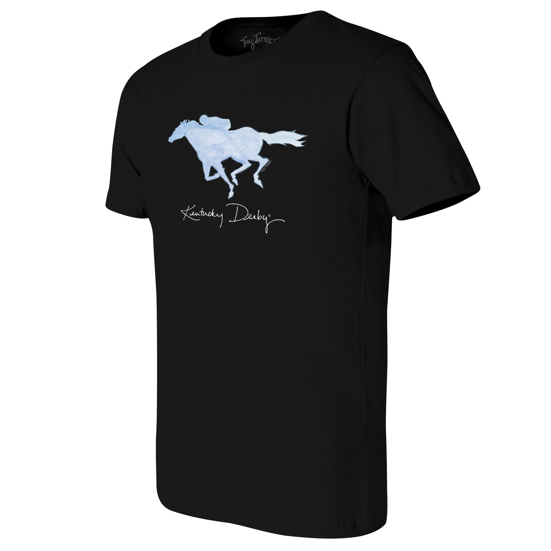 Kentucky Derby 2024 Blue Silhouette Tee Shirt