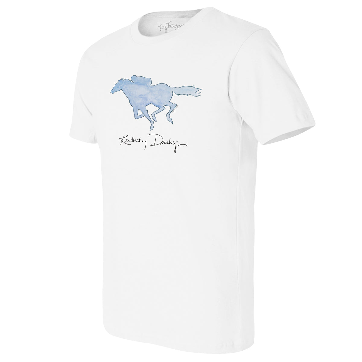 Kentucky Derby 2024 Blue Silhouette Tee Shirt