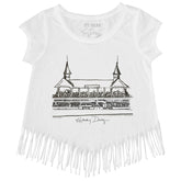 Kentucky Derby 2024 Churchill Downs Sketch Fringe Tee