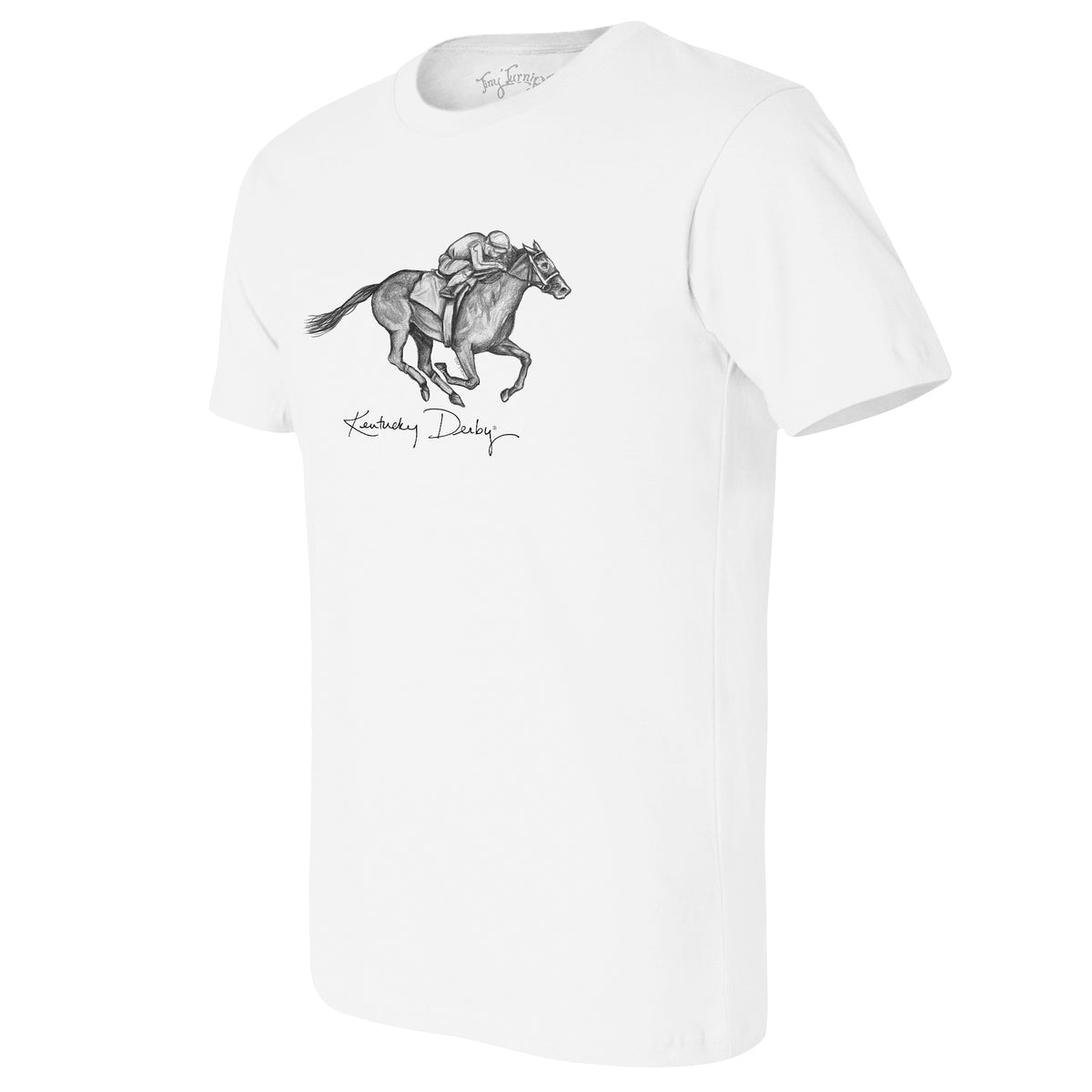 Kentucky Derby 2024 Rider Horse Sketch Tee Shirt